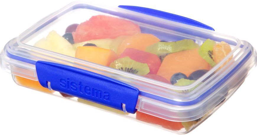 Емкость для хранения сыпучих продуктов Sistema Klip It Blue 380 мл (1550) 1550 фото