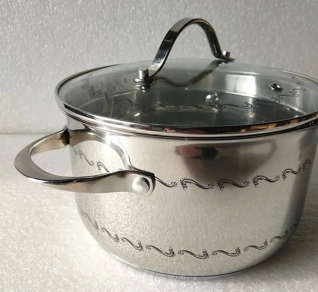 Кастрюля со стеклянной крышкой Bohmann (7010-18) 2.5 л / 18 см 7010-18 фото
