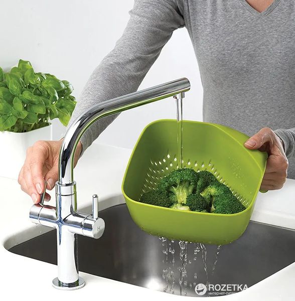 Друшляк Joseph Joseph Square Colander квадратний Зелений (40088) 40088 фото