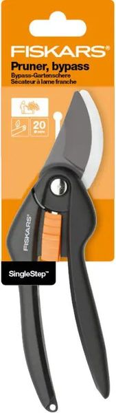 Секатор плоскостной Fiskars SingleStep P26 (1000567/111260) 1000567 фото