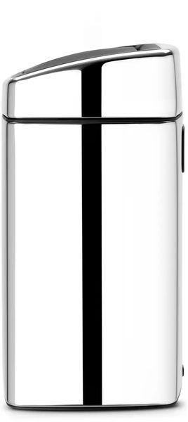 Бак для мусора стальной полированный Brabantia 477201 Touch Bin 10 л 477201 фото