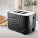 Тостер 700W Maestro чорний MR-706-BLACK фото 3