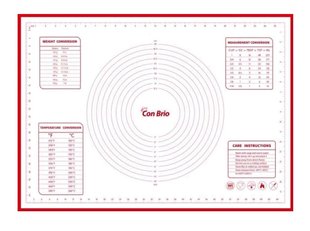 Силиконовый коврик Con Brio для раскатки и выпечки теста 60 х 80 см 680CBmix фото