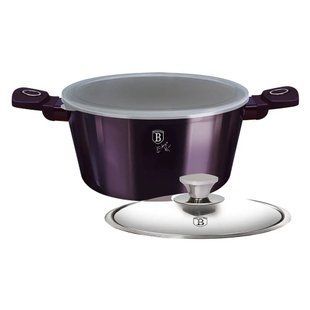 Каструля з кришками 6,1 л Berlinger Haus Purple Eclipse Collection (6630BH) 6630BH фото