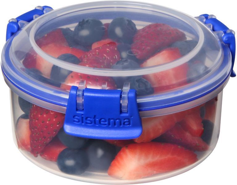 Емкость для хранения сыпучих продуктов Sistema Klip It Blue 300 мл (1303) 1303 фото