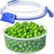 Емкость для хранения сыпучих продуктов Sistema Klip It Blue 300 мл (1303) 1303 фото 3