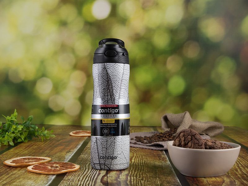 Пляшка спортивна Contigo Ashland White Leaf 590 мл (2127882) 2127882 фото
