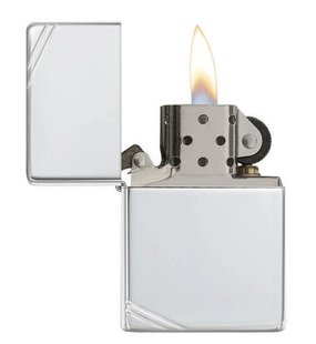 Зажигалка Zippo Sterling Silver Vintage с насечками High Polish 14 14 Zippo фото