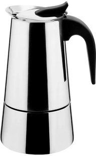 Vinzer Moka Inox Induction Кофеварка гейзерная 4 чашки 50391 фото
