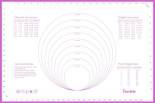 Килимок силіконовий для випічки Con Briо 60х40см 676CBmix фото