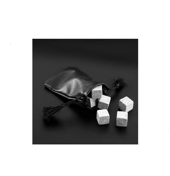 Набор камни для виски 12шт Whiskey Stones + 2 Бокала 30902 фото