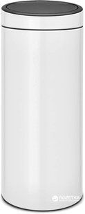 Відро для сміття Brabantia Touch Bin 30 л White 115141 фото