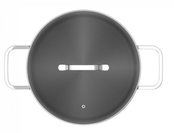 Кастрюля BergHOFF Helix 24 см 6.6 л со стеклянной крышкой (1315080) 1315080 фото