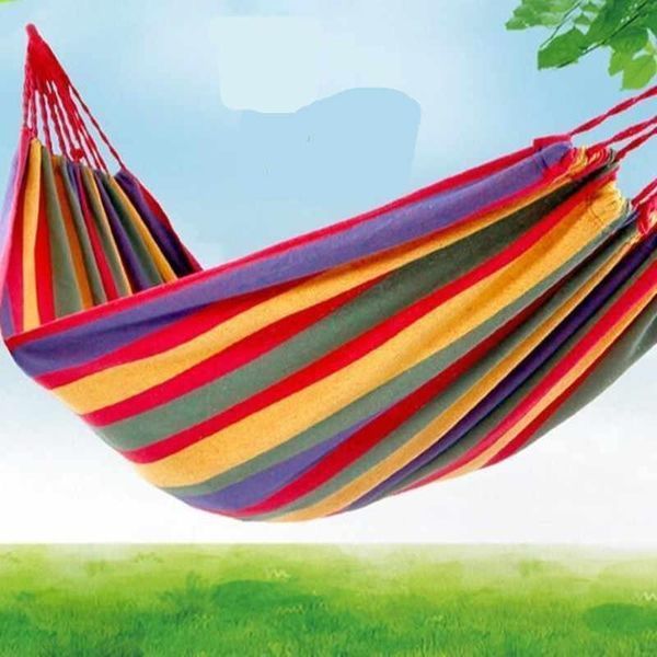 Гавайський тканинний гамак підвісний 80 х 190 см полотно червоний lounge lounge-2 фото