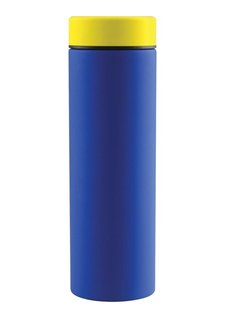 Термопляшка Asobu Le Baton 500 мл Синя з жовтим (LB17 BLUE/YELLOW) LB17 BLUE/YELLOW фото