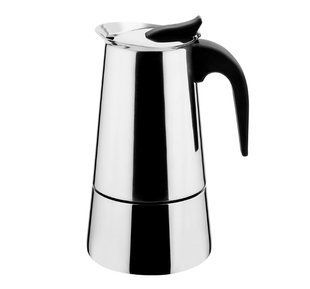 Кофеварка алюмінієва гейзерна Vinzer MOKA INOX INDUCTION на 9 чашок 50393 фото