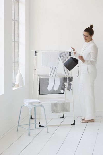 Сушилка напольная 3-ярусная для белья Brabantia 477843 Drying Rack 23 м 477843 фото