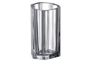 Прозора ваза з богемського скла Bohemia Bazalt 250 мм 8KH42-99X30-250 фото