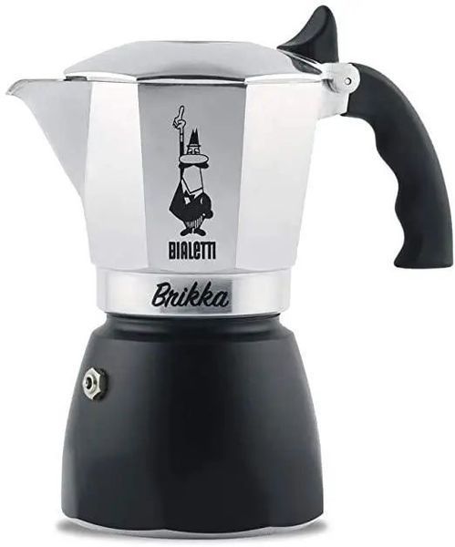 Гейзерна кавоварка Bialetti New Brikka на 4 чашки (7314) 7314 фото
