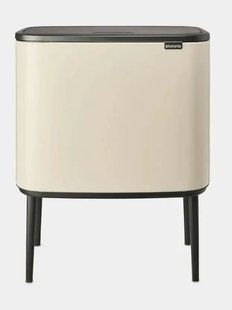 Сміттєвий бак Touch Bin Bo Soft Beige, 11+23 л (201585) 201585 фото