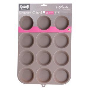 Силіконова форма для випікання Krauff Smart Сhef Фігурна 35.8x24.7x2.8 см 29-298-035 фото