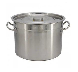 Каструля з кришкою Bohmann 68 л срібляста 4645-68BH фото