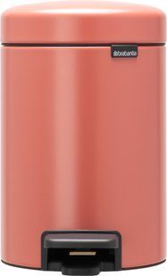 Бак для сміття Brabantia Pedal Bin 3 л Теракотовий (304286) 304286 фото