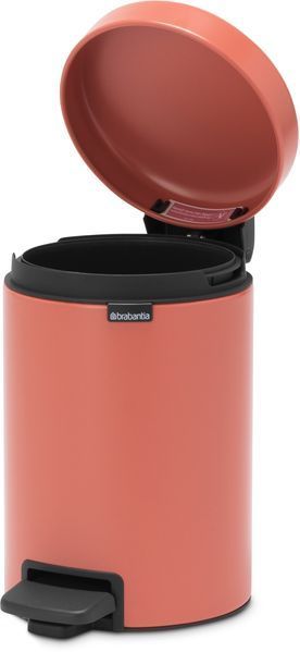 Бак для сміття Brabantia Pedal Bin 3 л Теракотовий (304286) 304286 фото