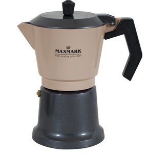 Гейзерна кавоварка Maxmark 300 мл бежева 110MK-AL фото