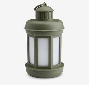 Новорічний Ліхтар LED діам.9 x Вис.15 см зелений 6136930-1 фото