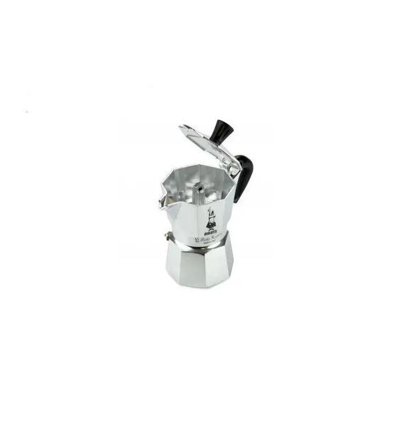 Італійська гейзерна кавоварка Bialetti Moka Express 90 мл на 2 чашки (0001168) 1168 фото
