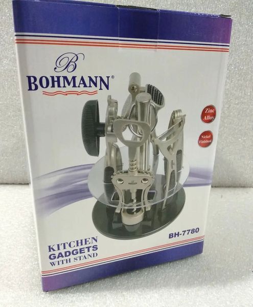 Набор кухонных принадлежностей на подставке Bohmann (7780) 6 предметов 7780 фото