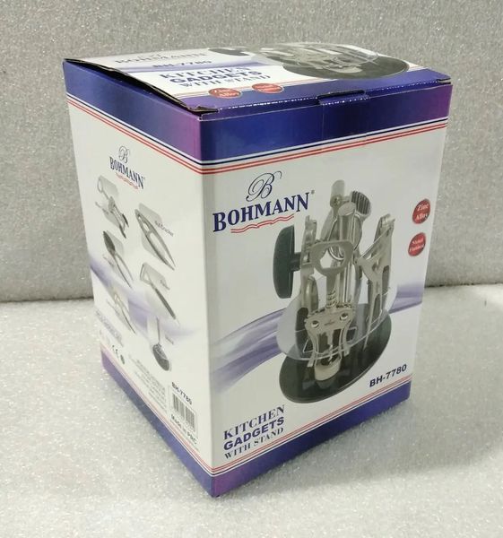Набор кухонных принадлежностей на подставке Bohmann (7780) 6 предметов 7780 фото