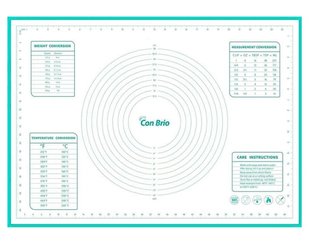 Силиконовый коврик Con Brio для раскатки и выпечки теста 61 х 91 см 681CBmix фото