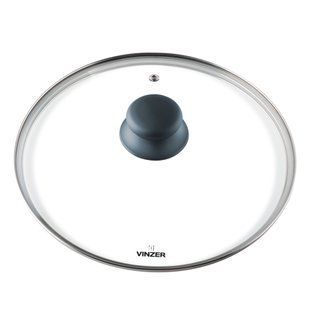 Кришка VINZER скляна 24 см 50514 фото