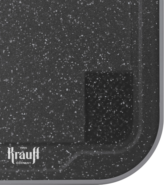 Дошка кухонна Krauff Gestein пластикова 25x15 см 29-305-212 фото