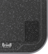 Дошка кухонна Krauff Gestein пластикова 25x15 см 29-305-212 фото 3