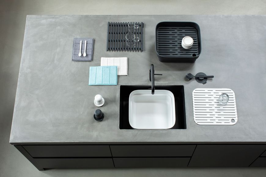 Підставка для гарячого Brabantia 302589 Sink mat Чорна 302589 фото