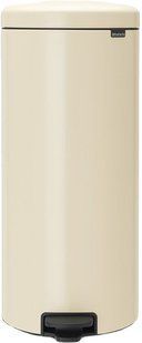Сміттєвий бак Brabantia Pedal Bin Newicon 30 л Бежевий (114281) 114281 фото