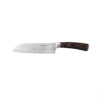 Нож японский из нержавеющей стали Santoku Maestro (180 мм) | Нож для суши Маэстро 1465м фото