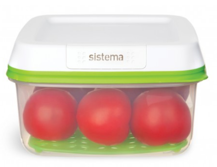 Контейнер для хранения овощей/фруктов/ягод SISTEMA FRESHWORKS 2.6 л(53120) 53120 фото