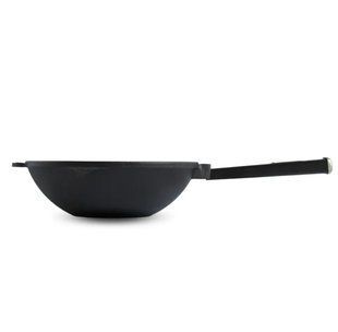 Сковорідка чавунна Brizoll WOK 24см Black 24WHP-1 фото