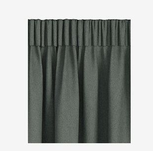 Фіранка поліестер 1х140x300см вельвет зелений 5095466 фото
