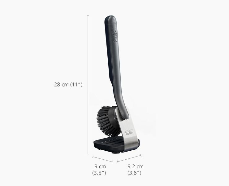 Щітка для миття посуду з металевою підставкою Joseph Joseph Core 28x9.2x9 6500010 фото