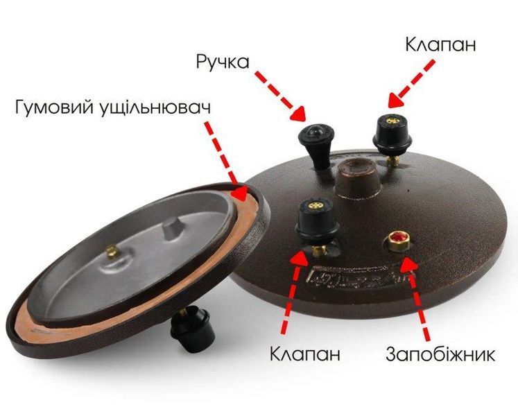 Афганський комбінований горщик Рашко Баба 30 л 30-RB фото
