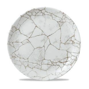Тарілка керамічна Churchill Studio Prints Kintsugi (KTAGEVP81) Grey / 21.7 см KTAGEVP81 фото