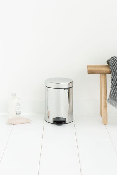 Бак для сміття Brabantia Pedal Bin 3 л Сталевий полірований (113147) 113147 фото