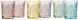 Набор стаканов Libbey Leerdam Hobstar Colored Charm Lavender (2651VCP35 (922301)_6) 350мл /6шт 2651VCP35 (922301)_6 фото 2