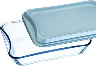 Форма для запікання Simax Exclusive з кришкою 3.5 л жаростійке скло 7226/Lкриш фото