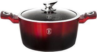 Black Burgundy Edition Metallic Line-Каструля Berlinger Haus 20см/2,5л/3 шар мармур пок-тя/інд-ція/ек до 35% ел.енерг/ 1627N-BH фото